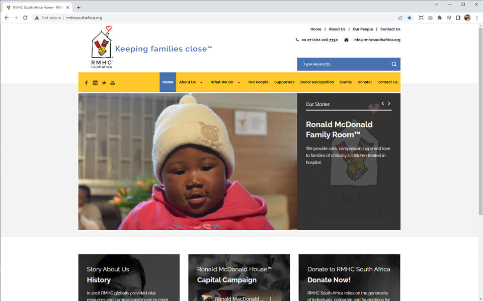 ronald mcdonald house charity