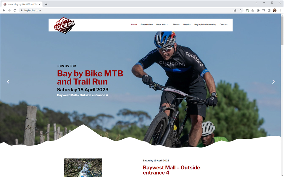 Bay by Bike MTB and Trail Run