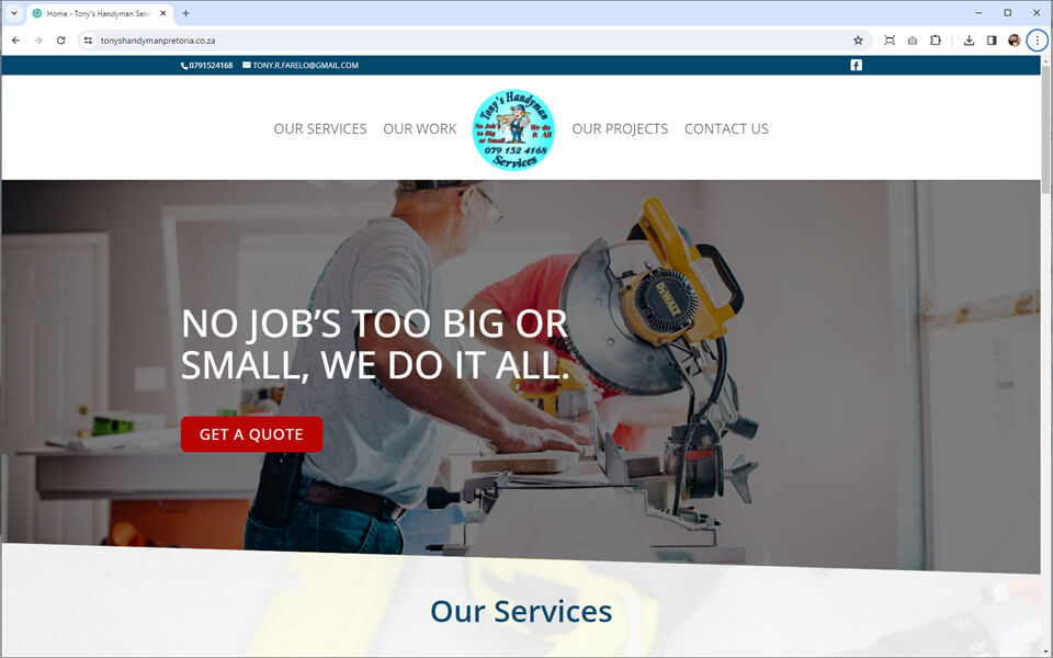 Tony's Handyman Services